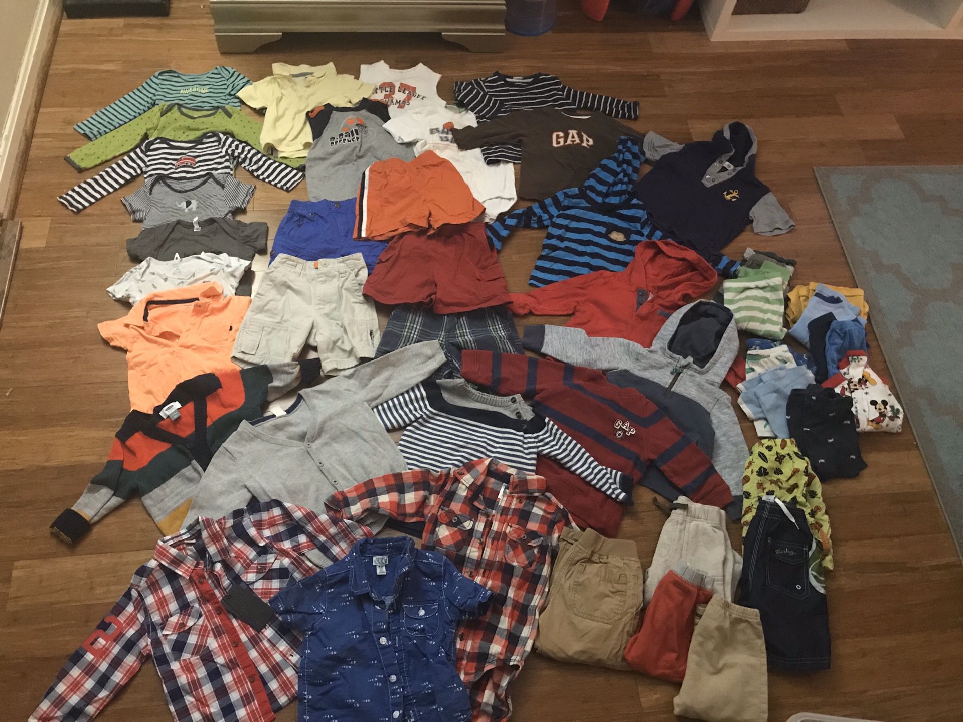 Baby boy clothes 18 months huge lot