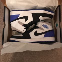 Air Jordan 1 Mid SE Game Royal Black Toe Size 10.5