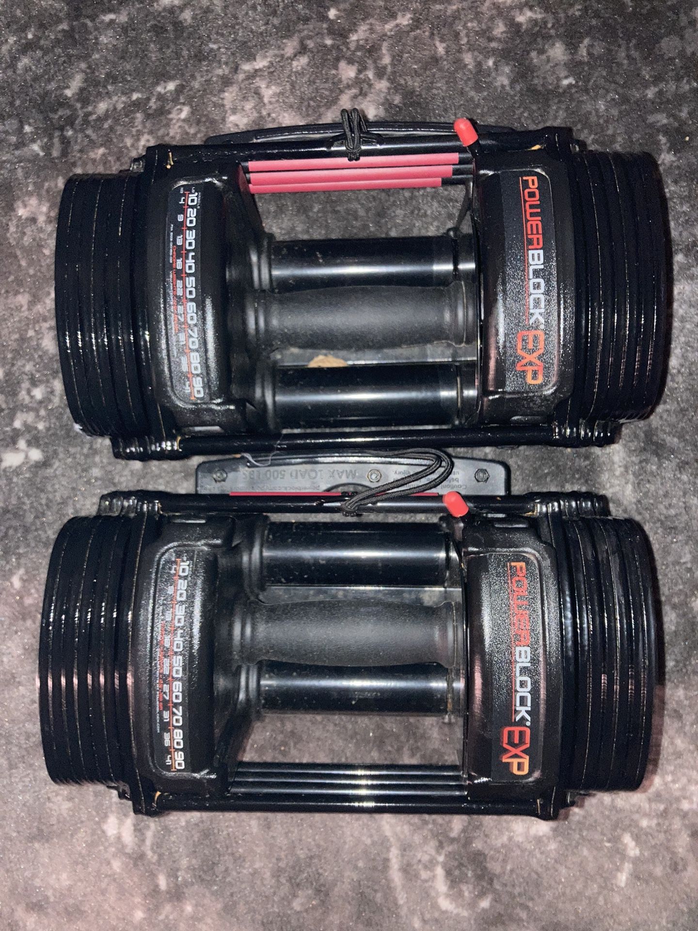 Power Block Adjustable Dumbbell Set