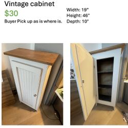 Vintage cabinet