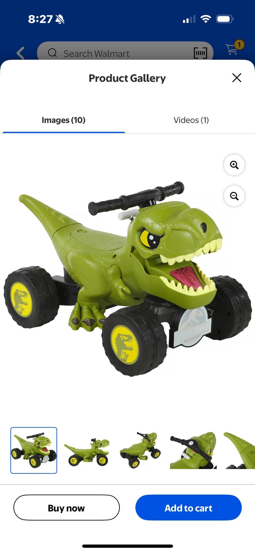 Jurassic World Quad