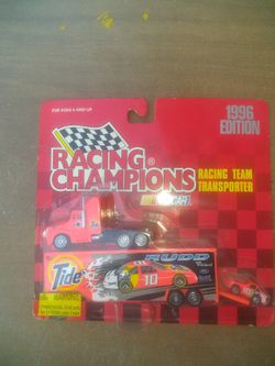 Brand New Racing Champions Ricky Rudd Ride 1:144 Transporter/Car