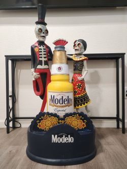 RARE Modelo Day Of The Dead Bobblehead Statue