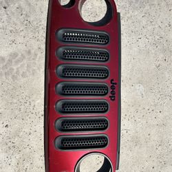 2012 Jeep Wrangler Grill
