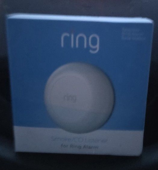 Ring Smoke And CO Alarm