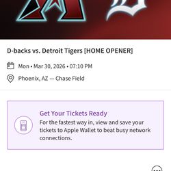 Dbacks Vs Tigers