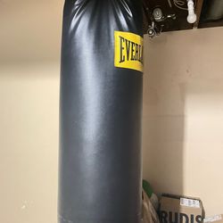 Boxing Bag And Gloves