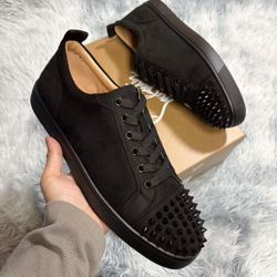 ALL SIZES/ Brand New Christian Louboutin Spikes Red Bottoms 