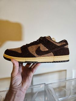 Harris tweed nike dunks size 14
