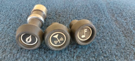 70s Chevy Stereo Knobs 