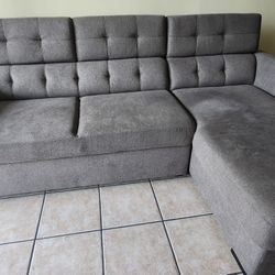Gray Sofa Bed / Sofa Cama Gris