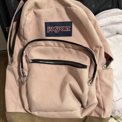 Pink Backpack Book Bag