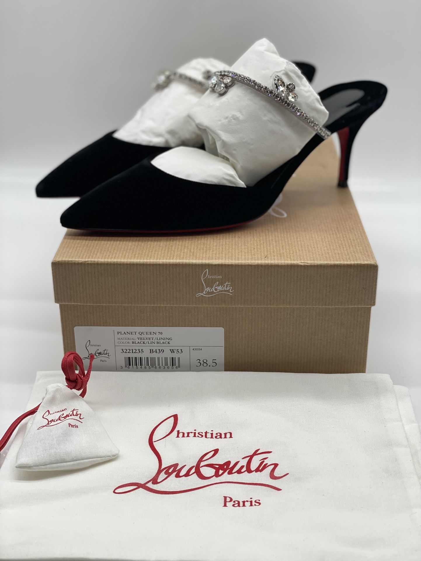 Christian Louboutin Planet Queen 70mm Heels sz. 38.5