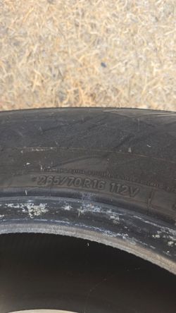 265/70R16 112V Used Tire