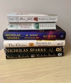Nicholas Sparks Book Lot
