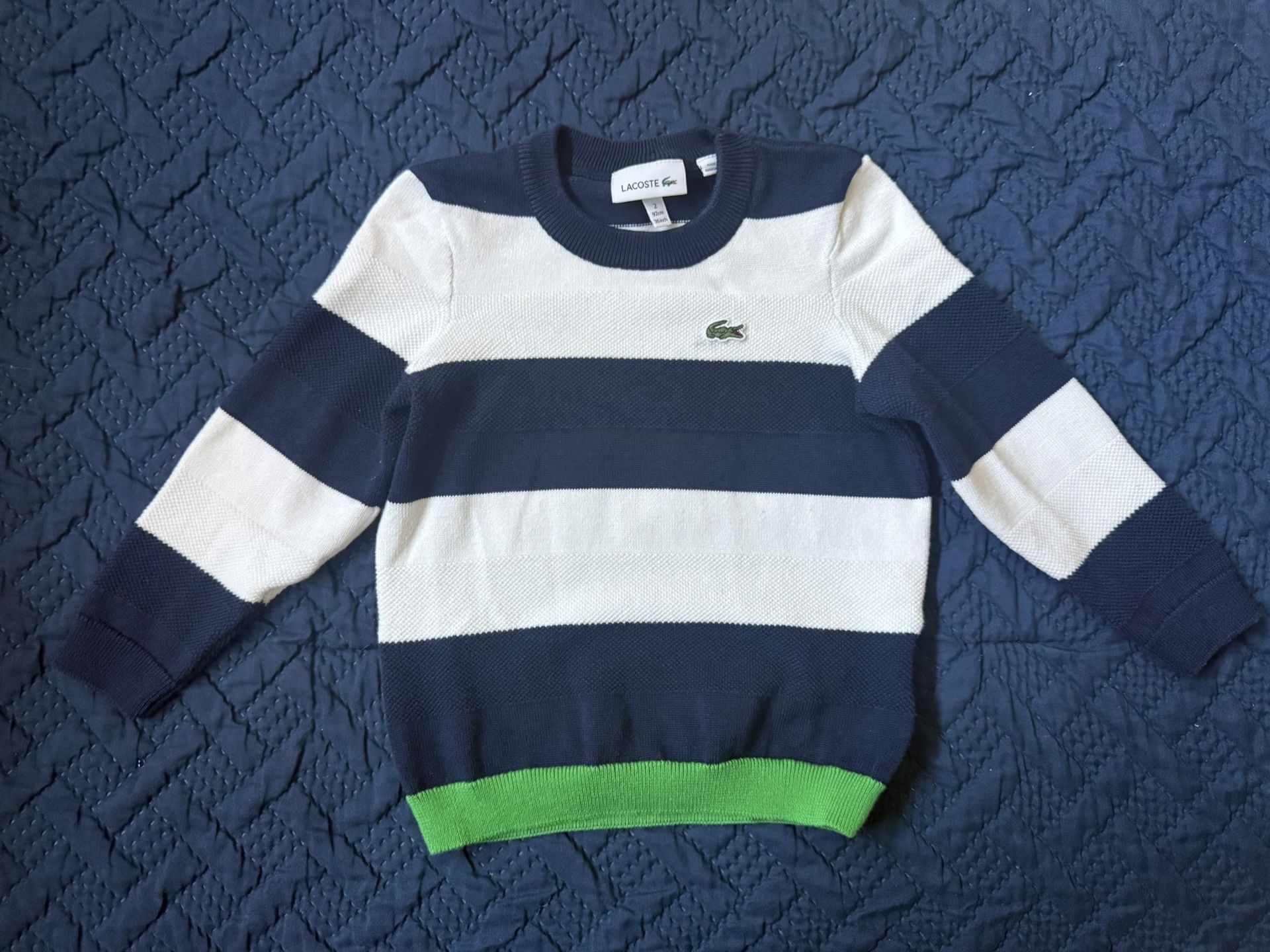 Toddler Boys Lacoste Sweatshirt Size 2T
