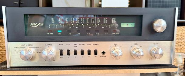 McIntosh MAC 1700 Tube Receiver