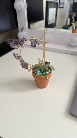 Handmade Crystal Orchid 