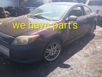 TOYOTA SCION..TC... 2.4...PARTING OUT...
