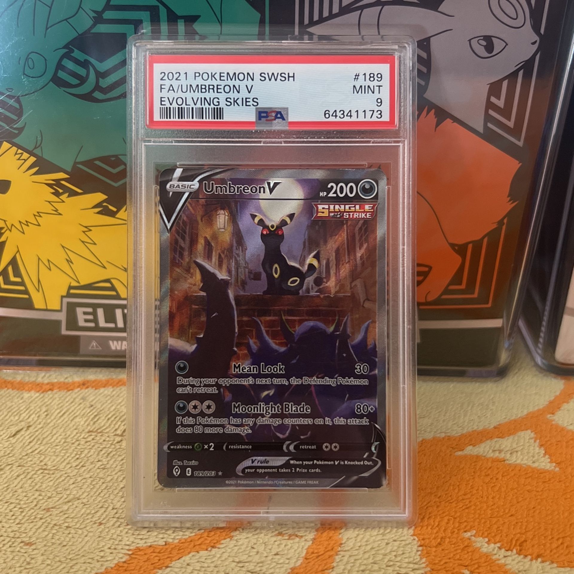 Pokémon Umbreon Psa 9