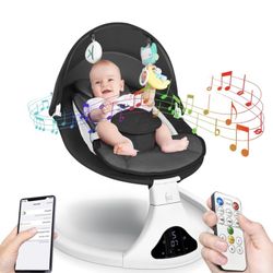 Electric Baby Swing W/ Bluetooth