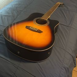 electric acoustic guitar 