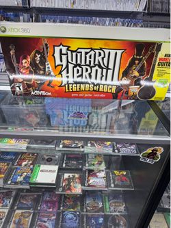 Guitar Hero 3 Legends of Rock Xbox 360 $150 Gamehogs 11am-7pm