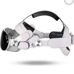 Elite Head Strap Compatible with Apple Vision Pro, Adjustable Strap Reduce Facial Pressure and Balance Weight, Enhanced Comfort and Gaming Immersion 