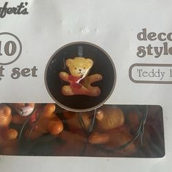 Vintage Hoferts Teddy Bear Light Day WORKING