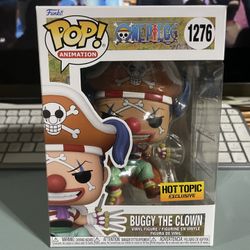 Funko Pop Animation One Piece #1276 Buggy The Clown Hot Topic Exclusive