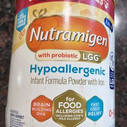 Nutramigen With Probiotic Hypoallergenic 0-12 Months-  27.8oz