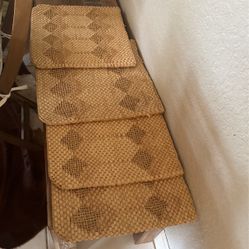 Bamboo Straw Pillows For Seating 