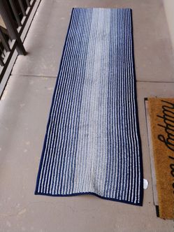 6 feet x 24"  washable rug runner pickup only cash