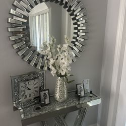 Mirror Table And Mirror 