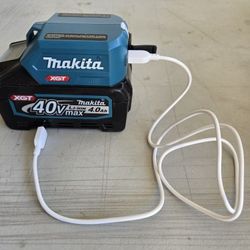 Makita 40v Power Source Adapter