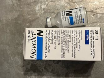 Insulin for dog.