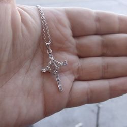 Sterling Silver Cerenity, prayer Necklace.