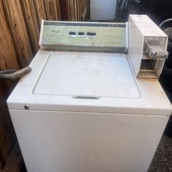 Whirlpool Commercial Washer Coin Deposit