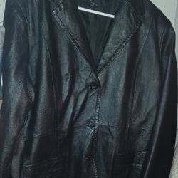 Biker Woman Leather Jacket