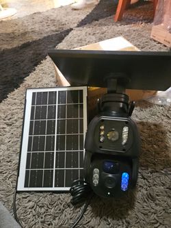 4G LTE Solar Security Camera 