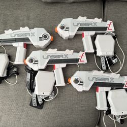 Laser X Tag Guns With Chest Piece 