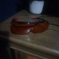 NoCry OverSpecs+ Orange Over-Glasses Safety Glasses