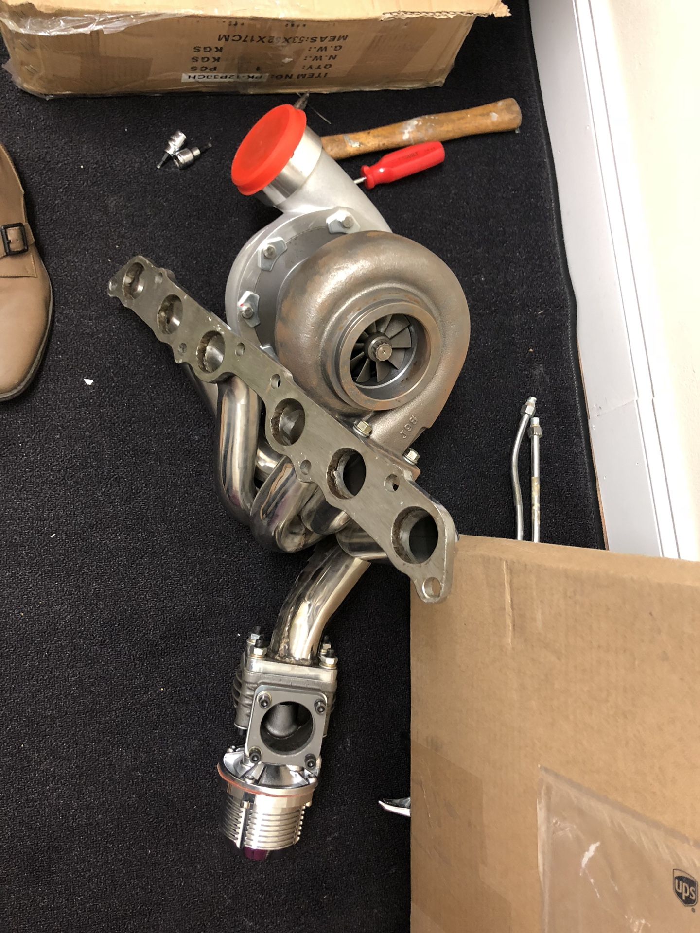 eBay turbo kit Lexus is300 gt45