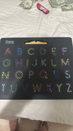 Kids magnet alphabet toy