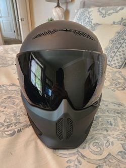 Ruroc Atlas 4.0 Helmet – Large (60–62 cm) – Carbon Core + Shockwave Audio
