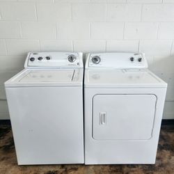 Whirlpool Silverline Washer and Dryer