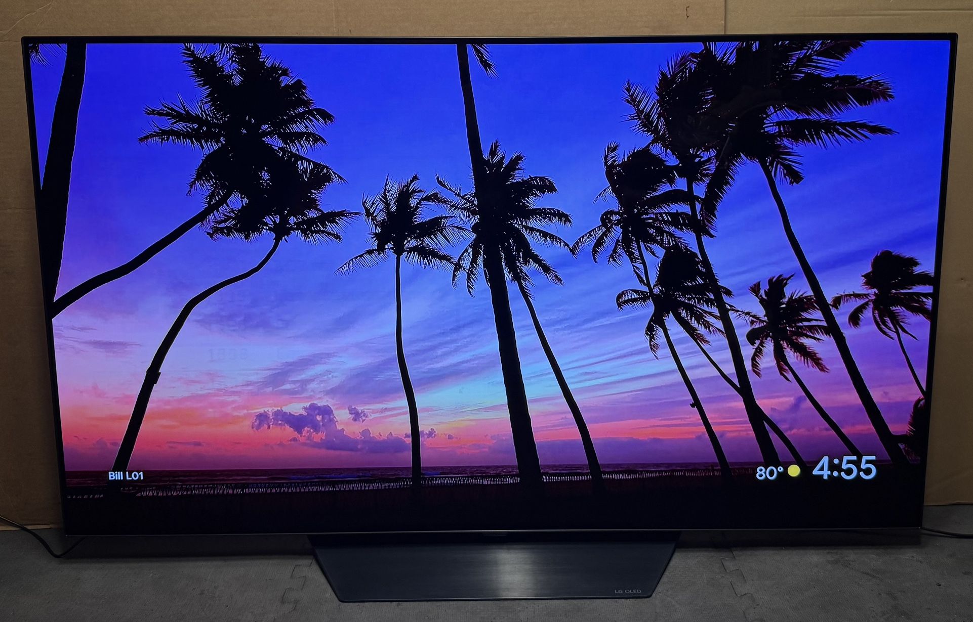 LG 55” 4K OLED Ultra HD TV
