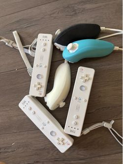 Nintendo Wii controllers/accessories  -  $85