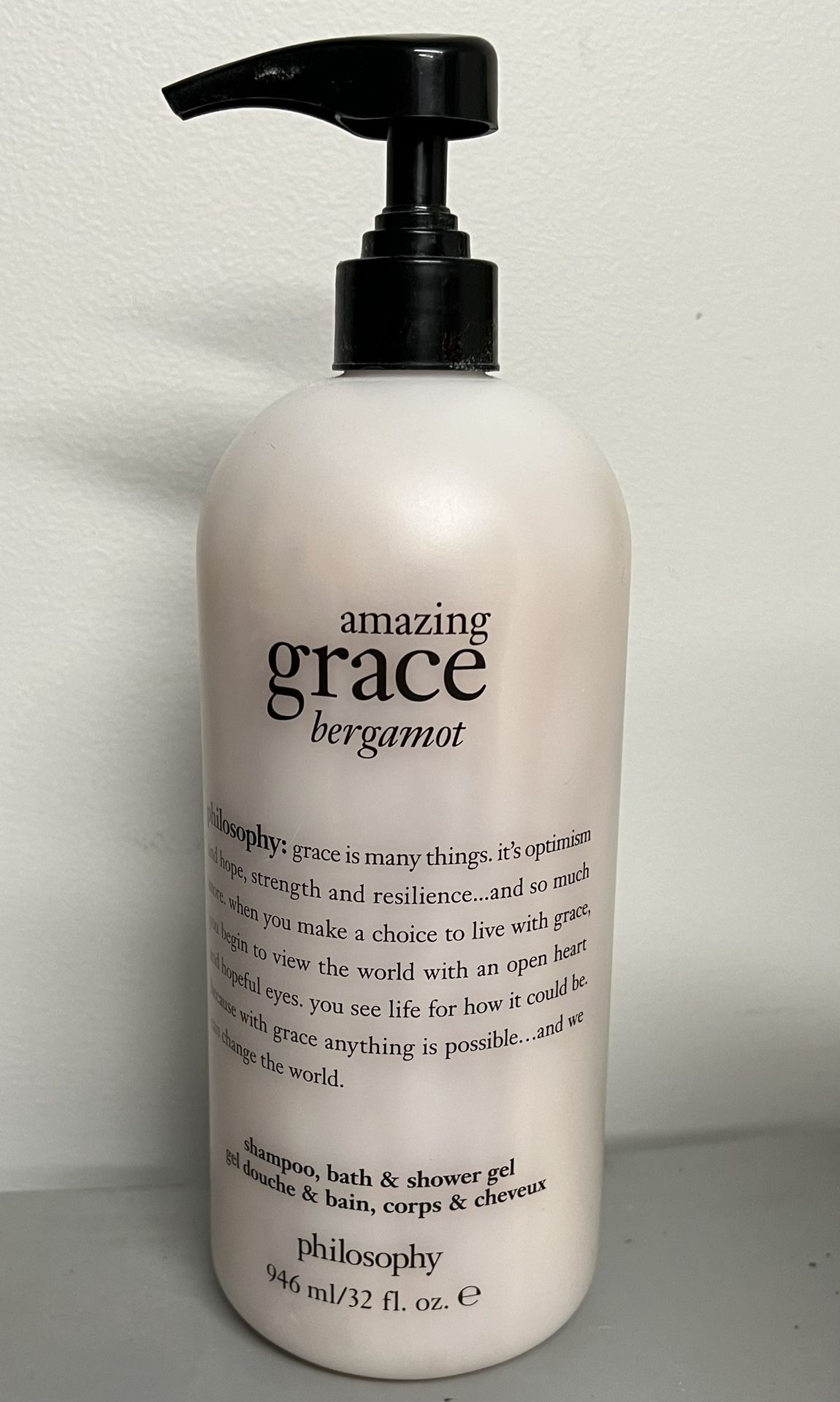Philosophy Amazing Grace Bergamot Shampoo Bath & Shower Gel 
