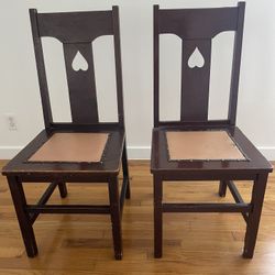 Antique Wood Chairs